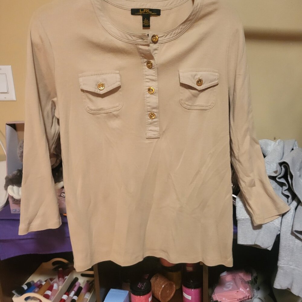 Nwot Rare lauren ralf lauren top - Picture 4 of 8